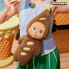 POP MART Twinkle Twinkle MOON GELATO Series-Plush Baguette Bag
