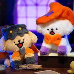 Line Puppy - Halloween Series Plush Pendant Bat Magician Doll