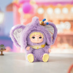 WAKUKU | Ton Ton Purple Graffiti | Limited Hangtag Mascot