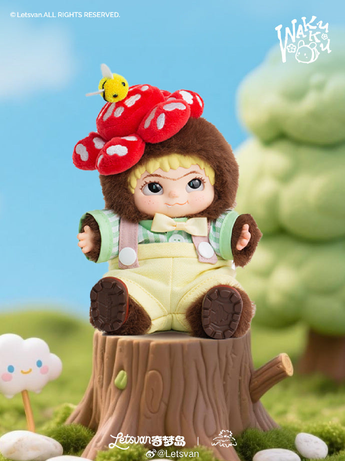 WAKUKU | Mr. Flower | Limited Hangtag Mascot