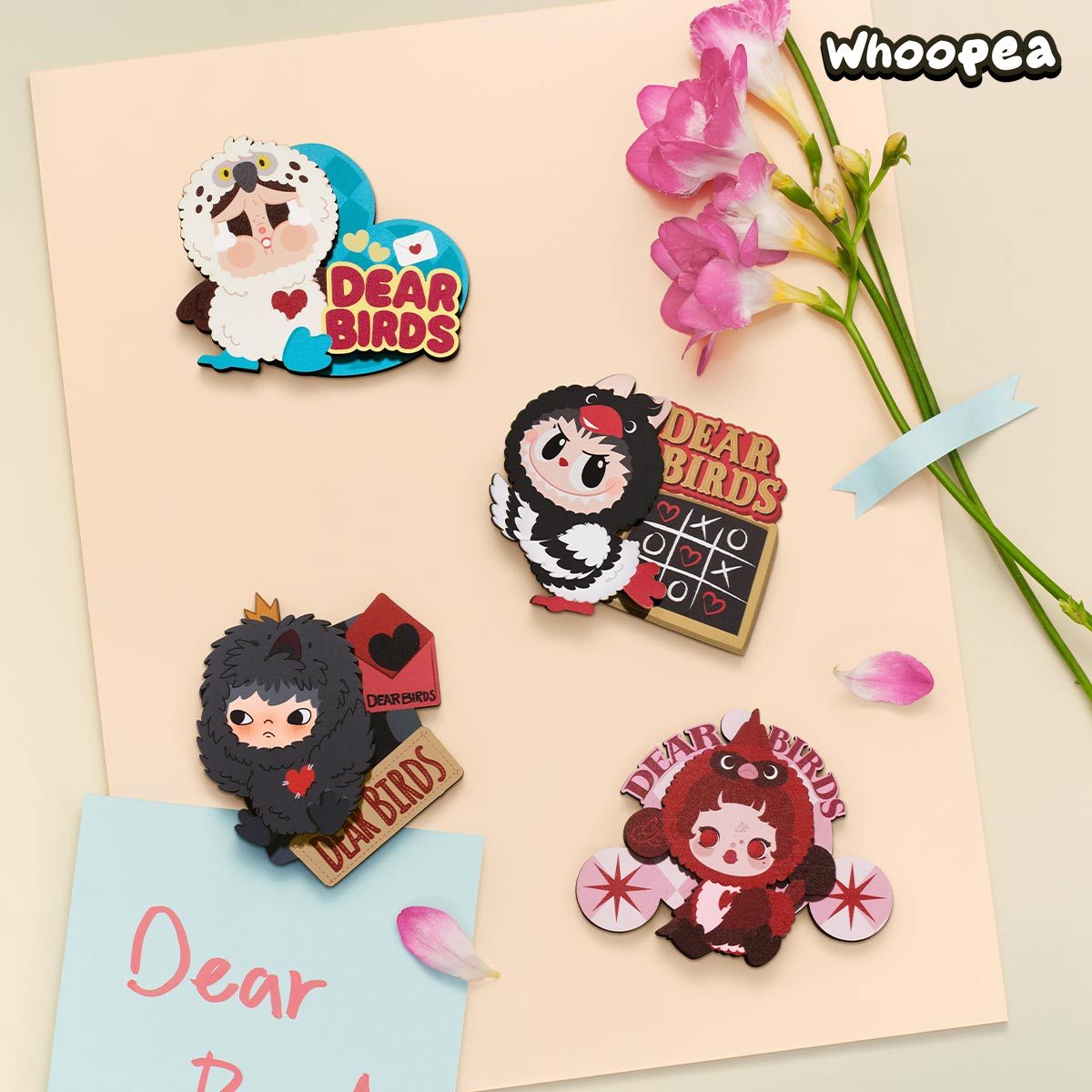 POP MART Dear Birds Series-Fridge Magnet Blind Box