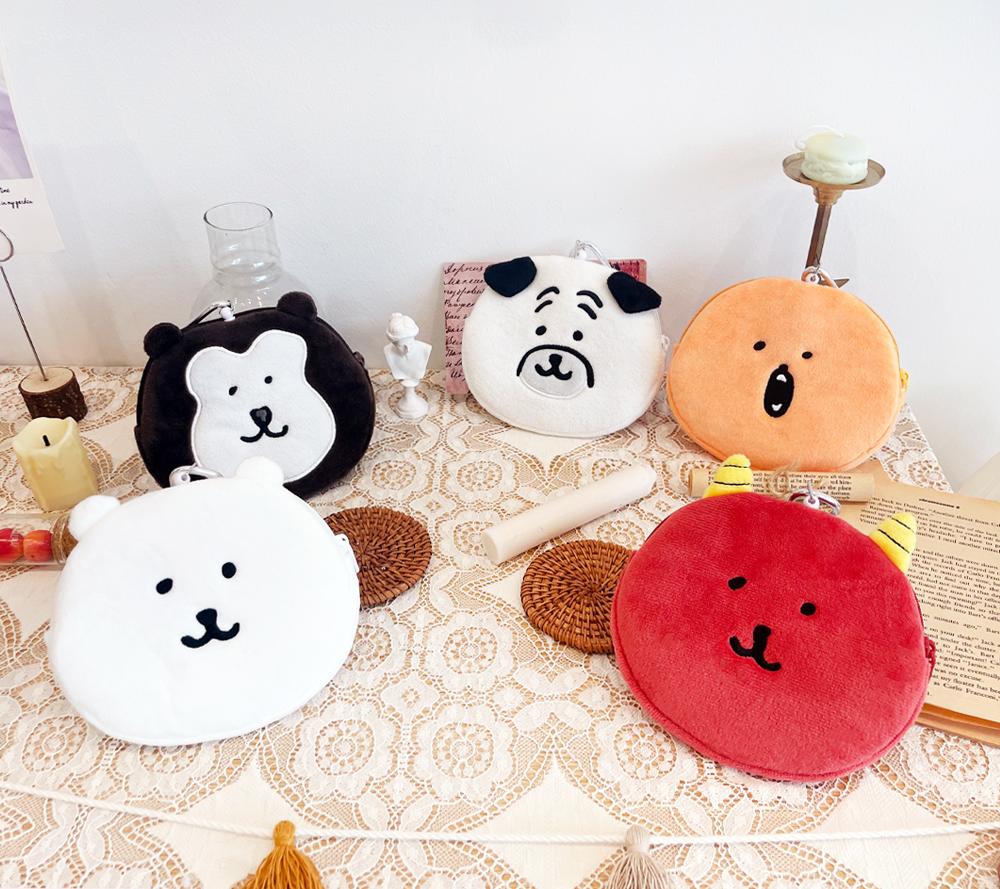 Nagano | Koren Limited | Bear Face Pouch