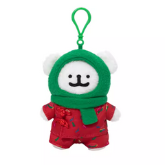 Line Puppy - Northeast Flower Cotton Padded Jacket Series Plush Pendants