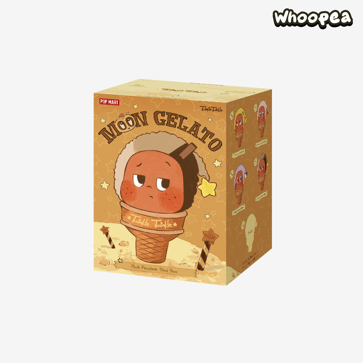 POP MART Twinkle Twinkle MOON GELATO Series-Ice Cream Plush Pendant Blind Box