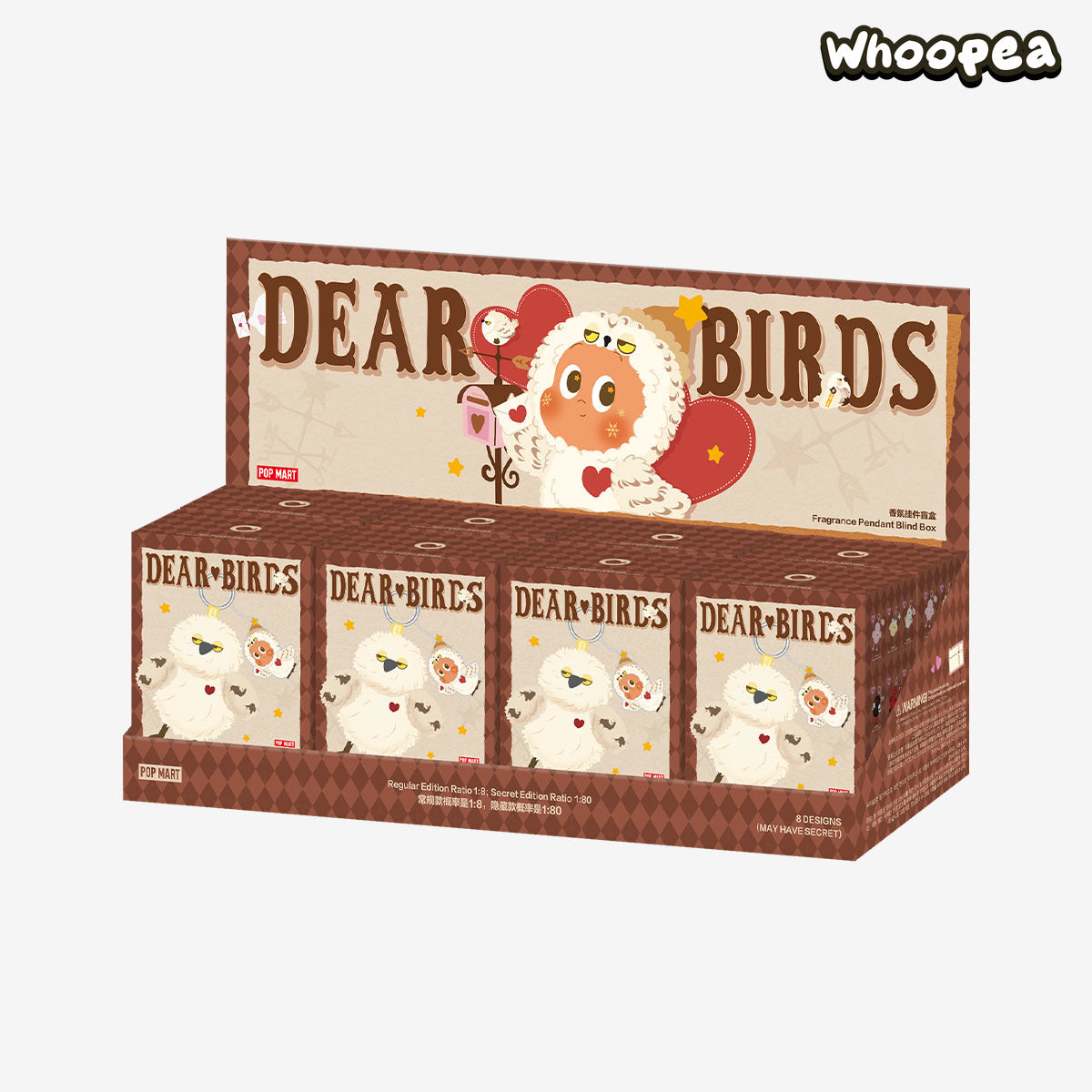 POP MART Dear Birds Series-Fragrance Pendant Blind Box