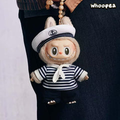 POP MART The Monsters De Vliegende LABUBU Series Sailor Vinyl Plush Hanging Card, POP LAND Exclusive