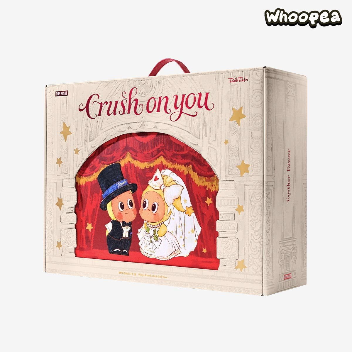POP MART Twinkle Twinkle Crush On You Series Vinyl Plush Doll Gift Box