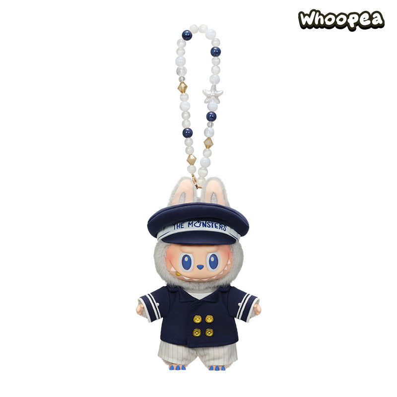 POP MART The Monsters De Vliegende LABUBU Series Captain Vinyl Plush Hanging Card, POP LAND Exclusive