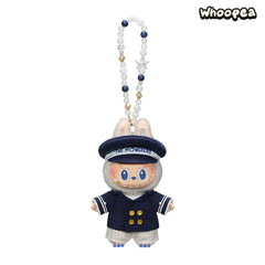 POP MART The Monsters De Vliegende LABUBU Series Captain Vinyl Plush Hanging Card, POP LAND Exclusive