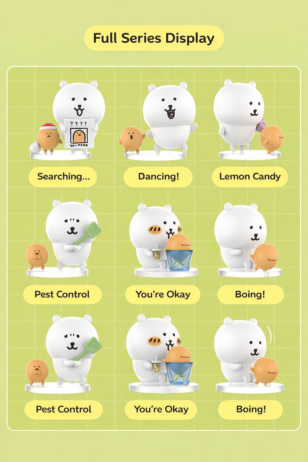 Nagano x Miniso | Bear & Croquette | Blind Box