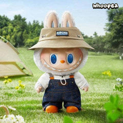 THE MONSTERS Fall In Wild Series Pendant & Vinyl Plush Doll